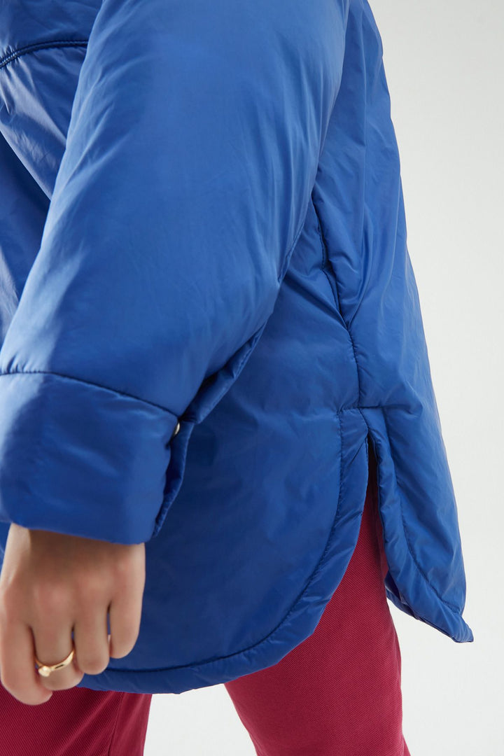 Oversize Long Jacket Sax