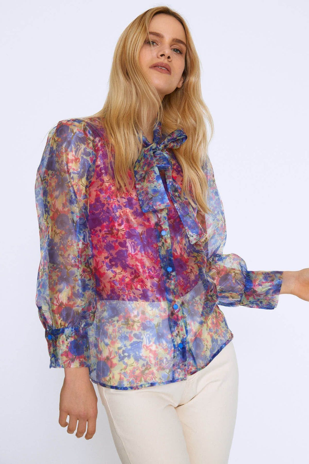 Halterneck Shirt Sax