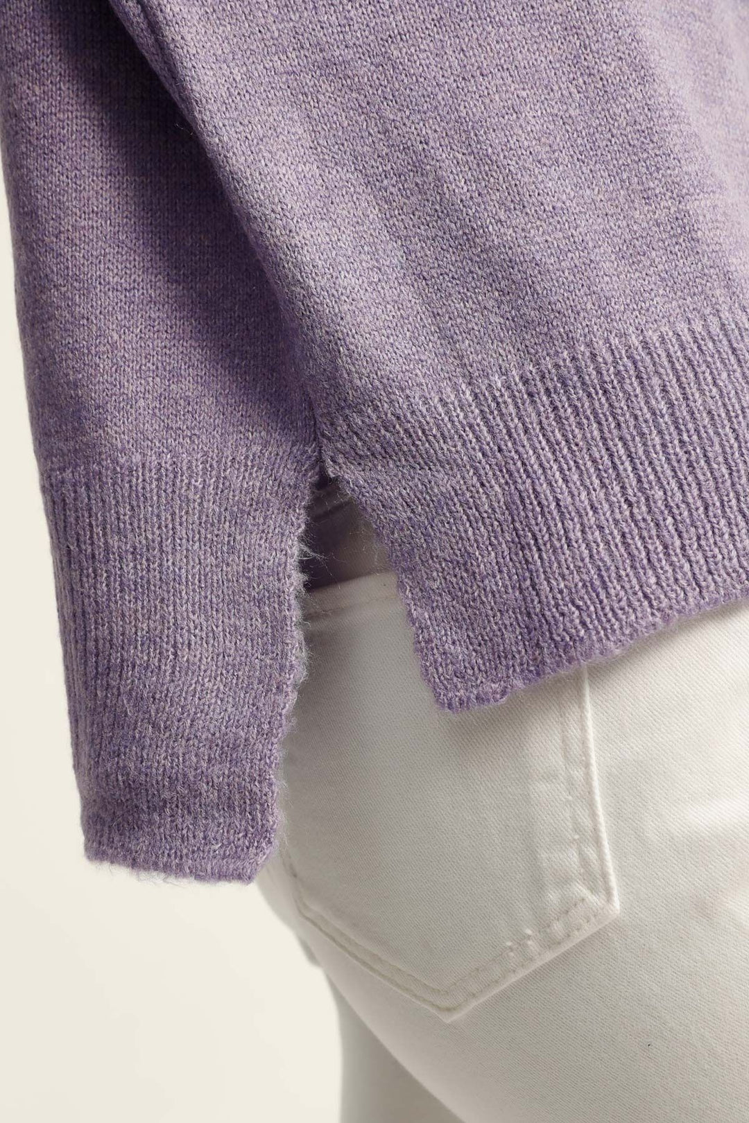 Crew Neck Sweater Lilac