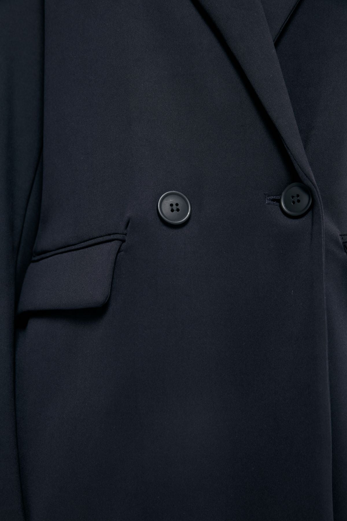 Soft Textured Blazer Jacket Black