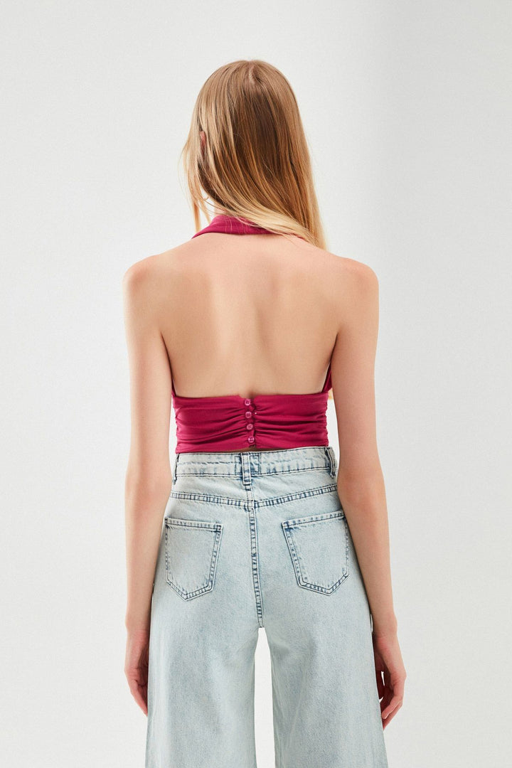 Decollete Blouse Orchid