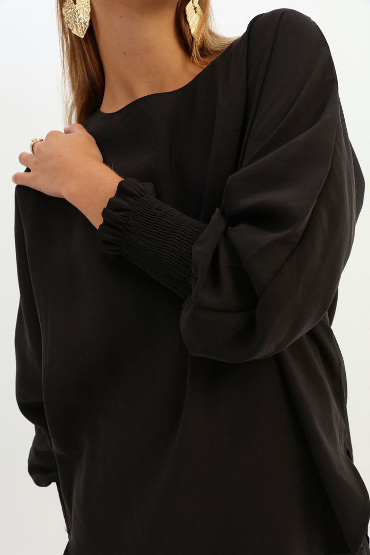 Sleeveless Blouse Black