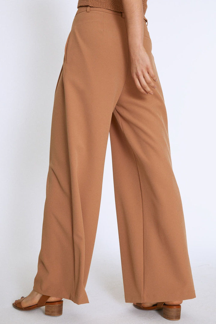 Cepli Palazzo Pantolon Camel