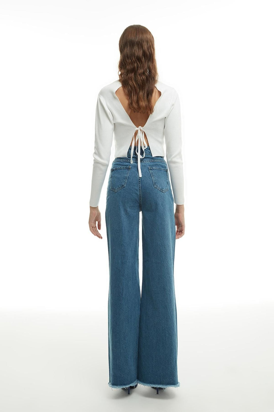 Wide Leg Jeans Blue