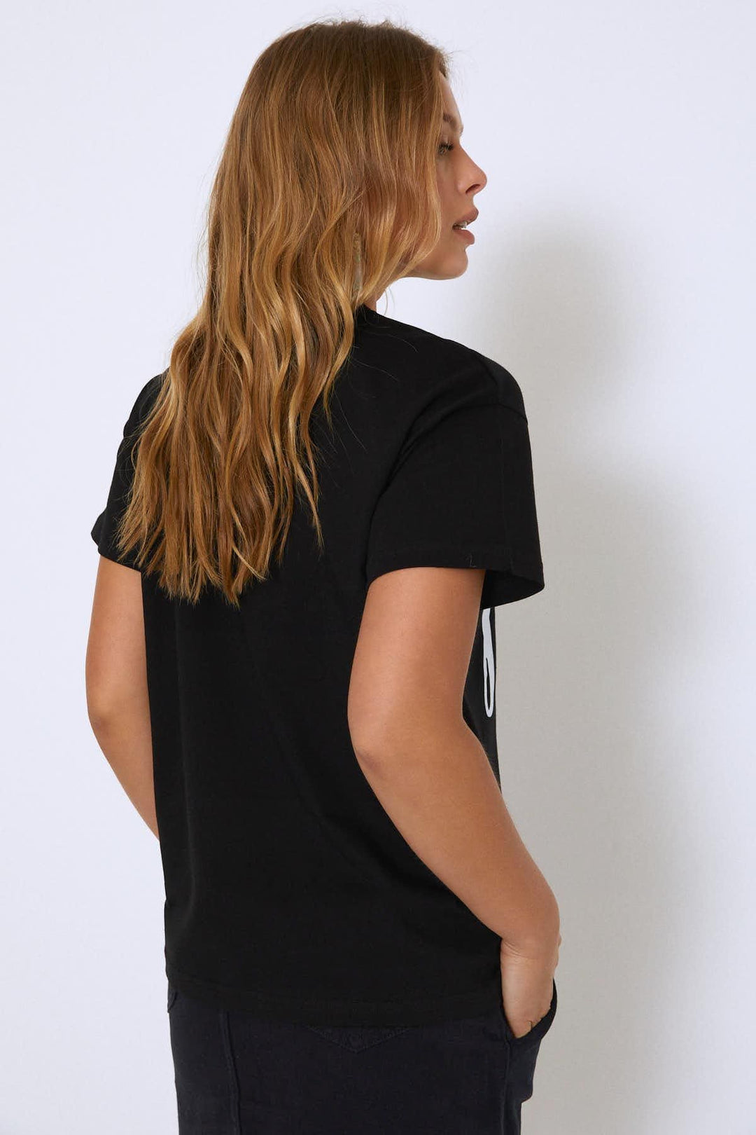 Baskılı Tişört Beyaz