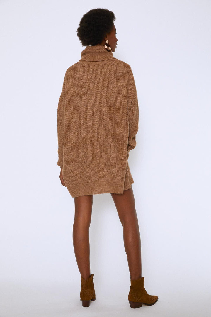 Boğazlı Uzun Kazak Bej