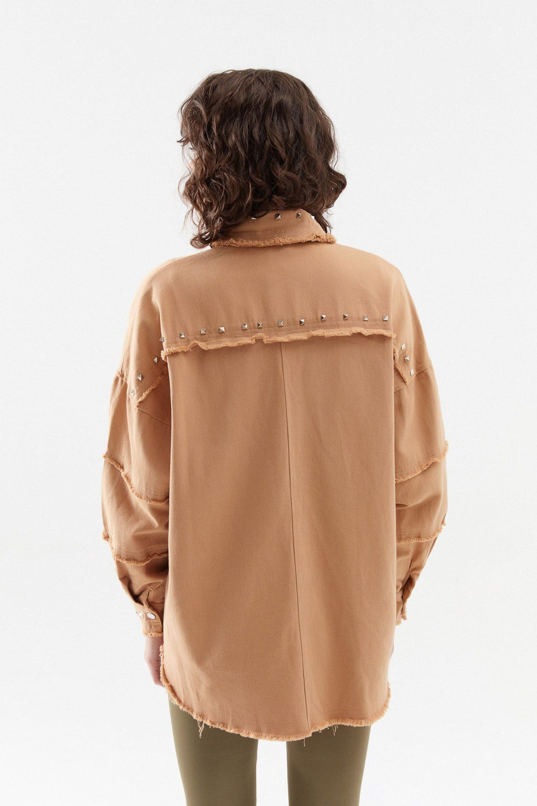 Gabardine Staple Shirt Camel