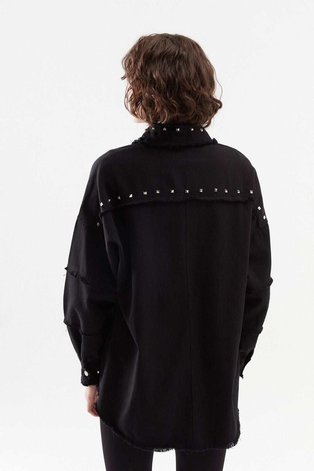 Gabardine Staple Shirt Black