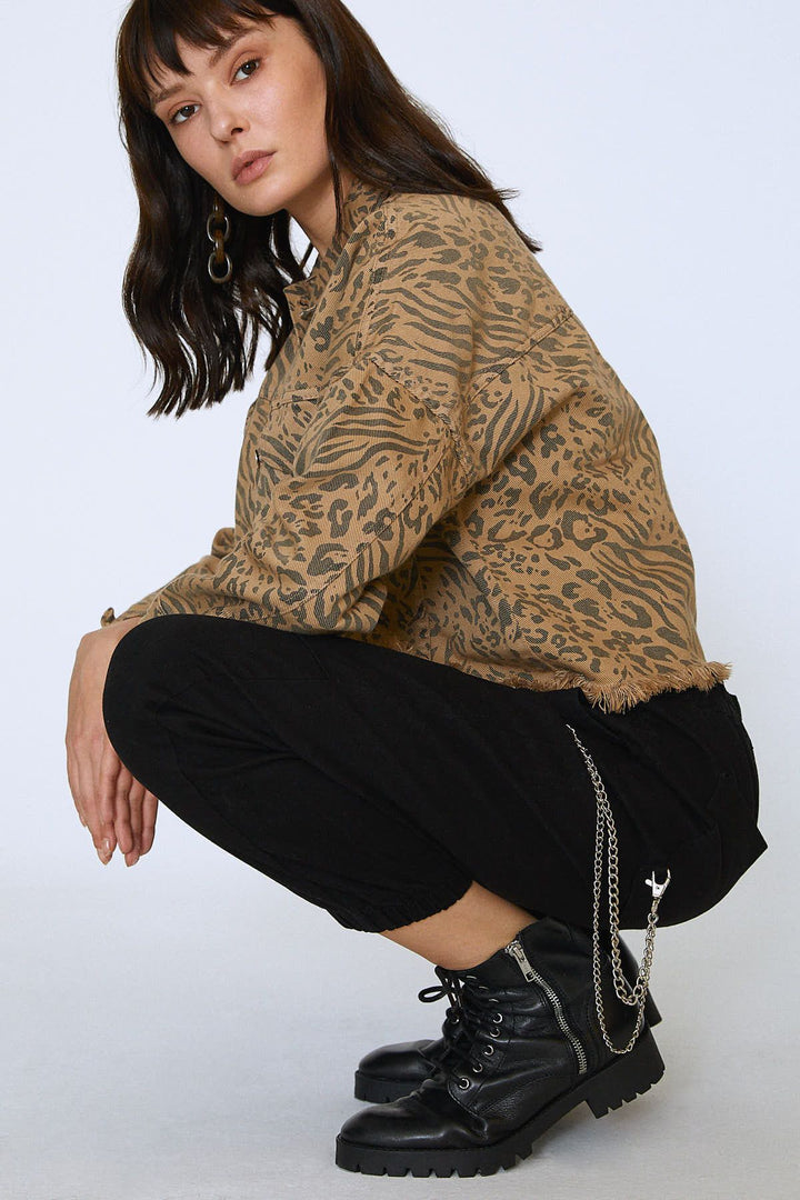 Chain Jogger Pants Black