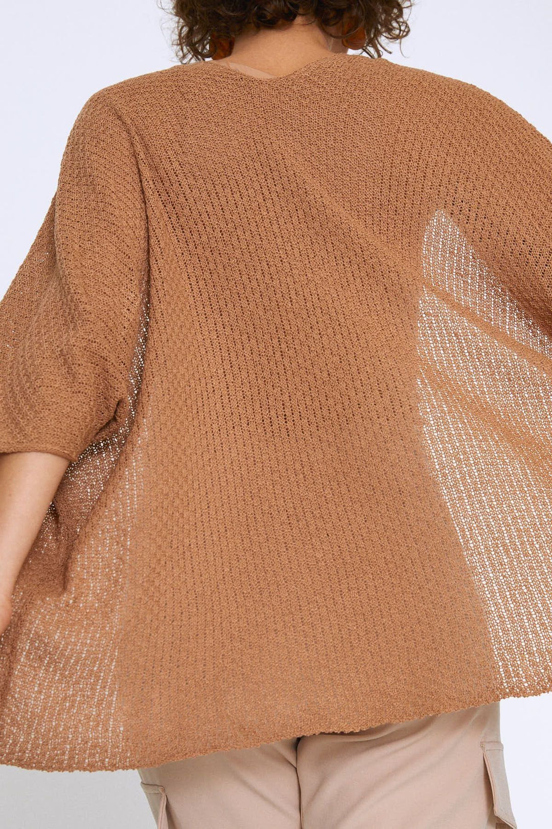 Shabby Knitwear Cardigan Camel