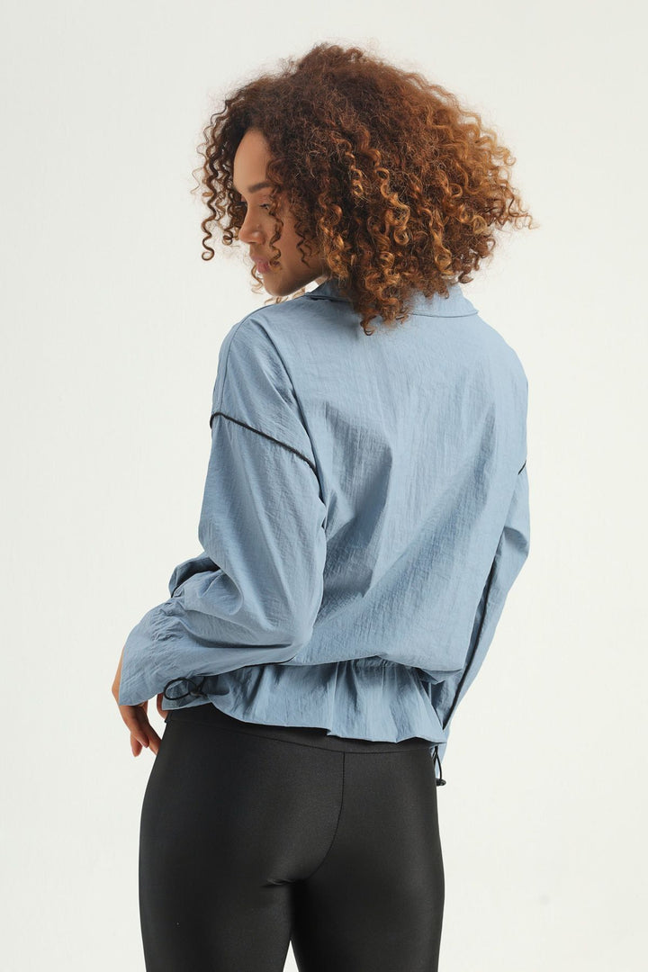 Cepli Mevsimlik Ceket Mavi