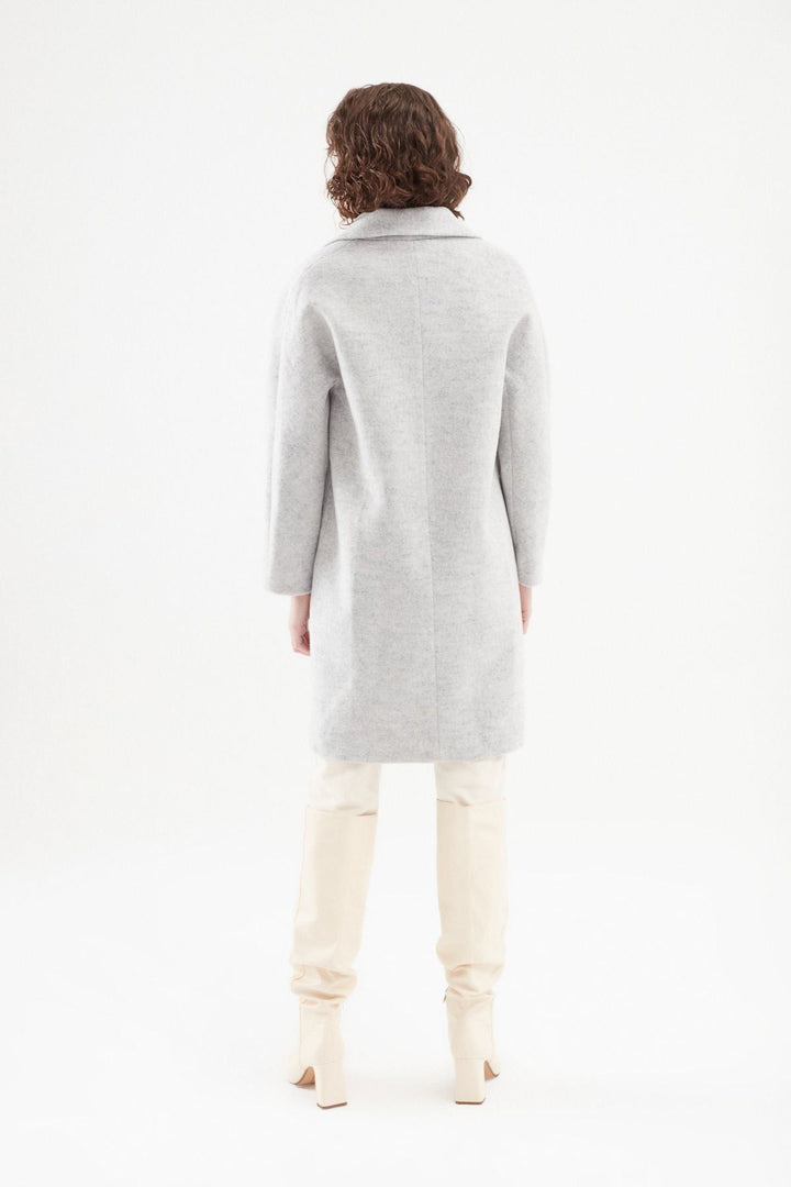 Cachet Coat Light Gray