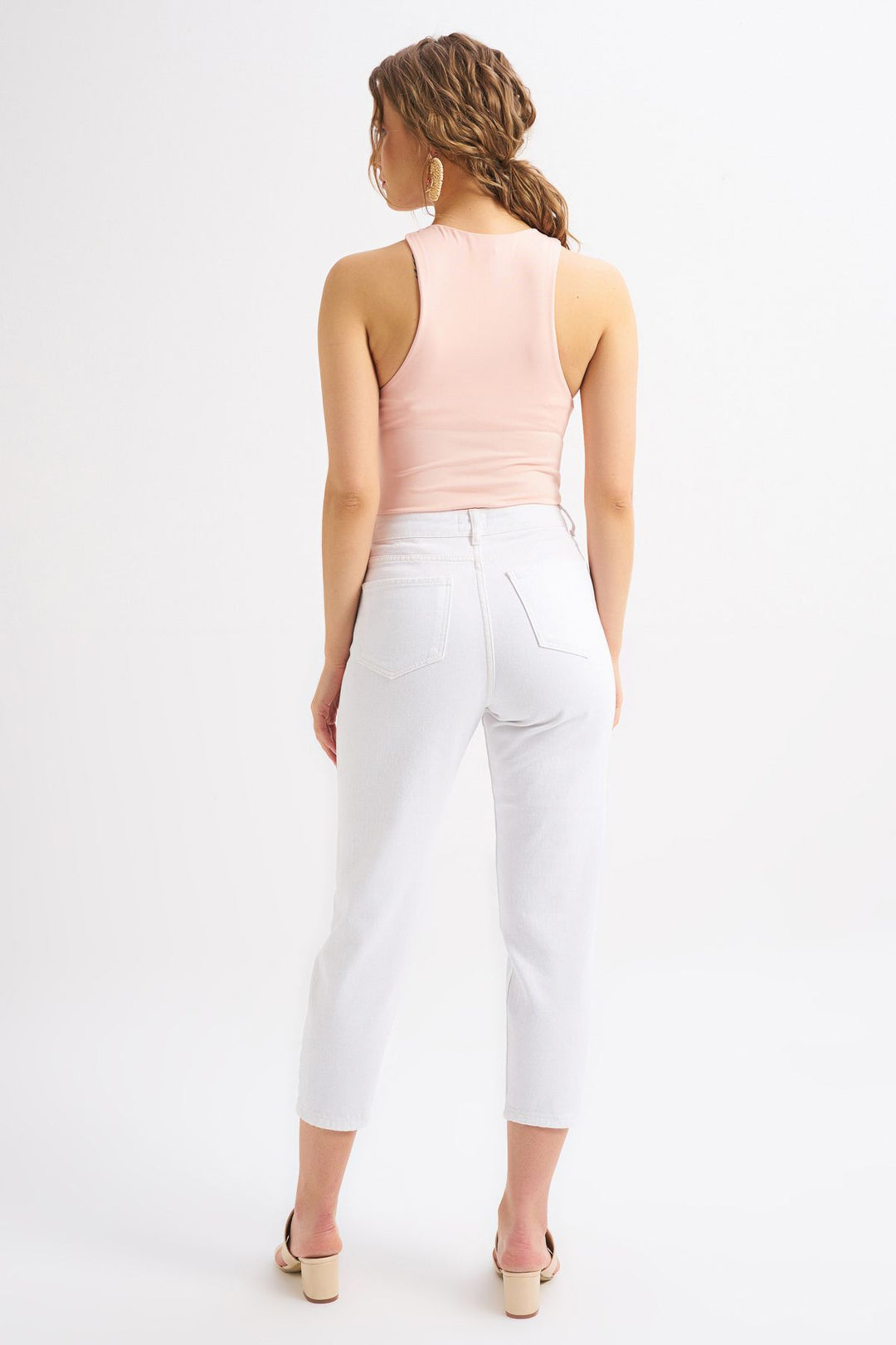 Halter Neck Bodysuit Powder