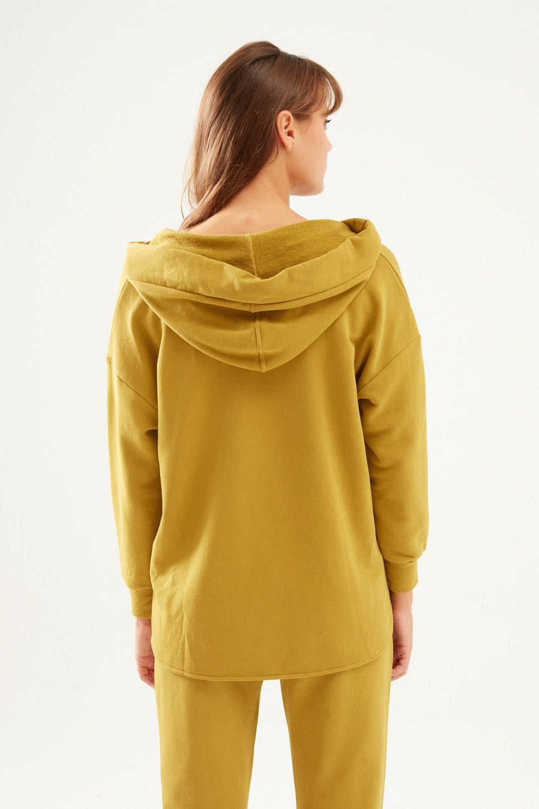 Hooded Oversize Sweatshirt Olive