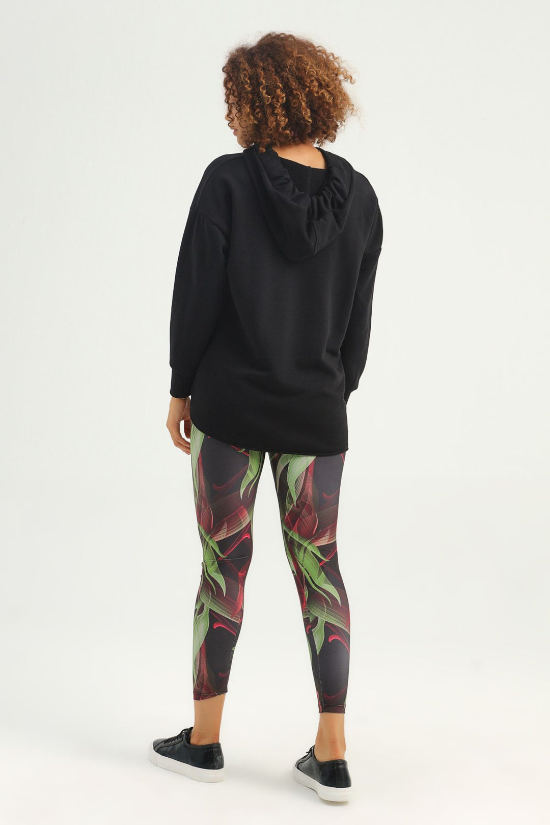 Hooded Oversize Sweatshirt Black