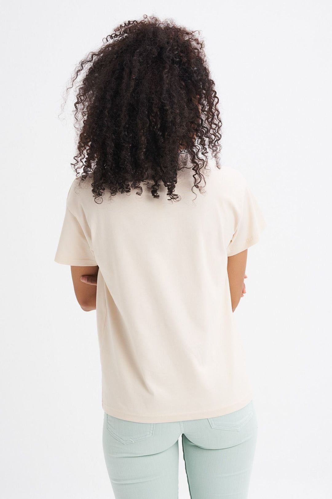 Printed T-Shirt Camel
