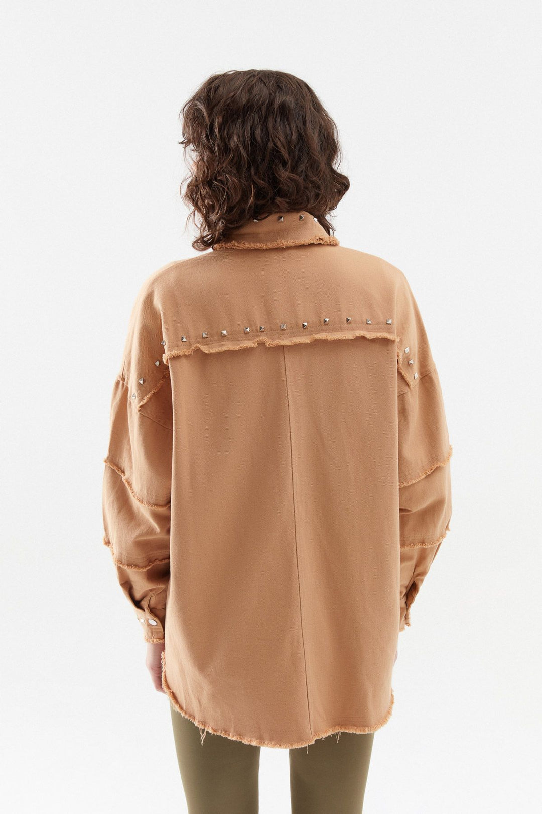 Gabardine Staple Shirt Camel