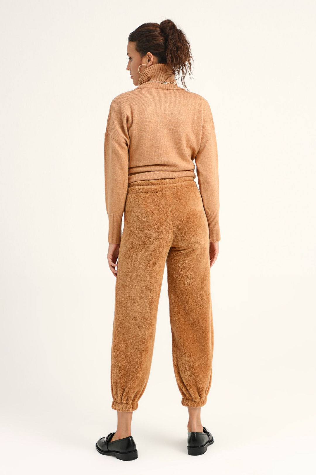 Plush Jogger Tracksuit Camel
