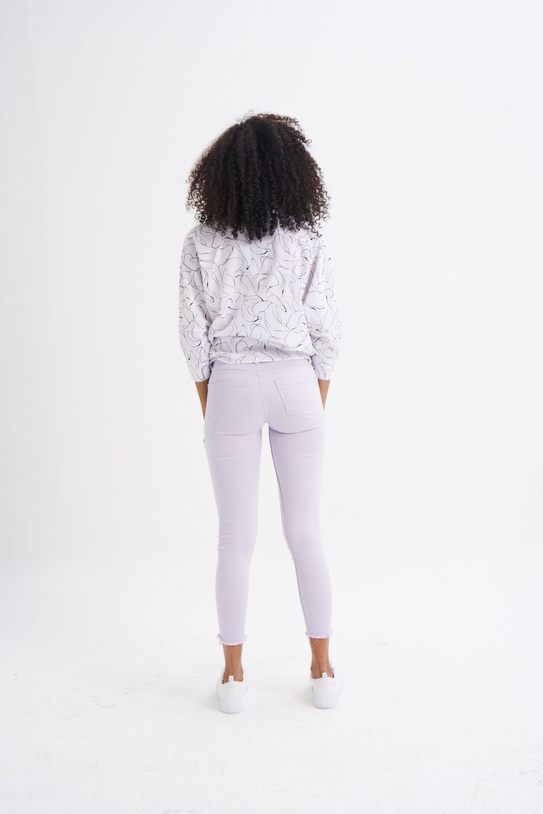 Cepli Skinny Pantolon Lila