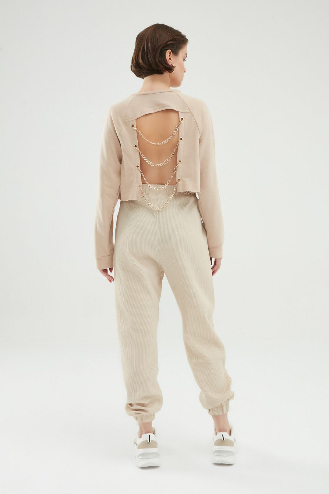 Roving Jogger Pants Beige