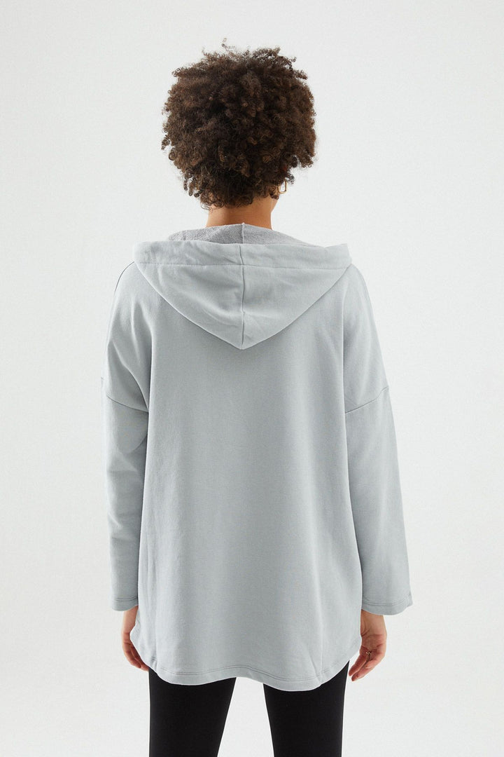Hoodie Sweatshirt Gray