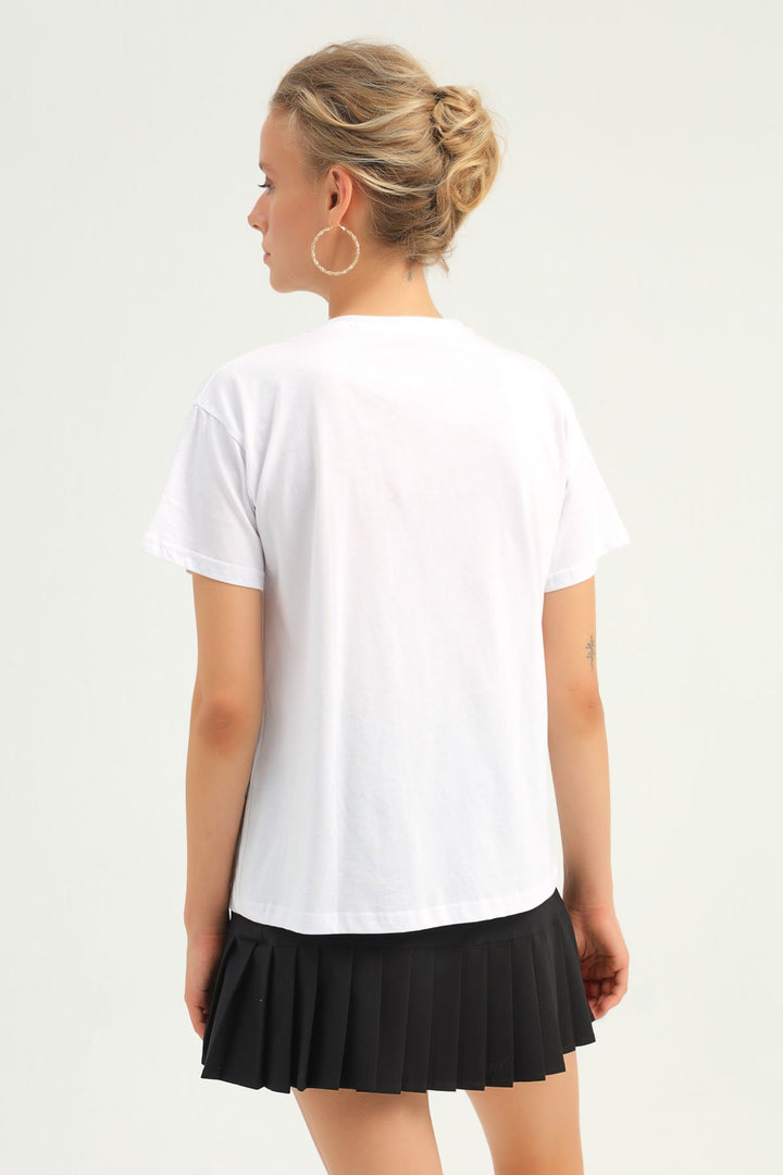 Chain Accessory T-Shirt White