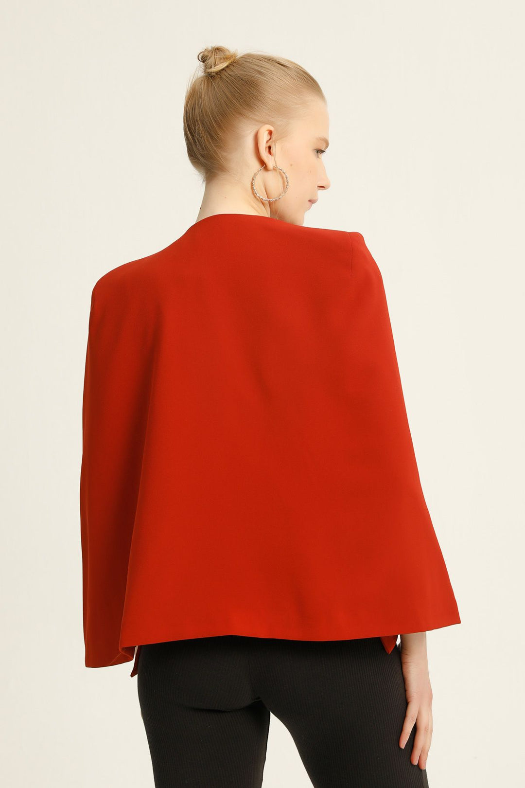 Cloak Sleeve Blazer Jacket Tile