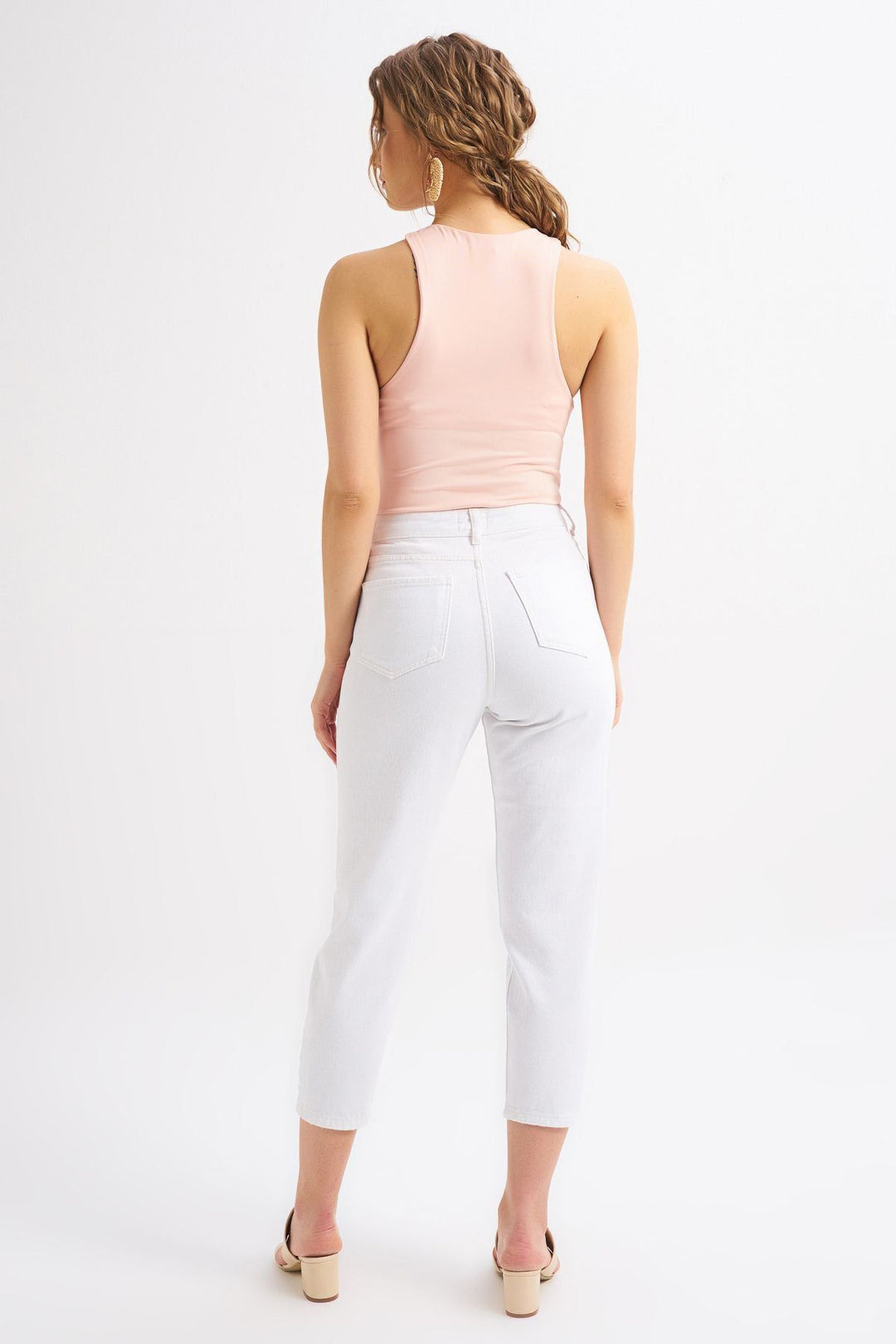 Halter Neck Bodysuit Powder