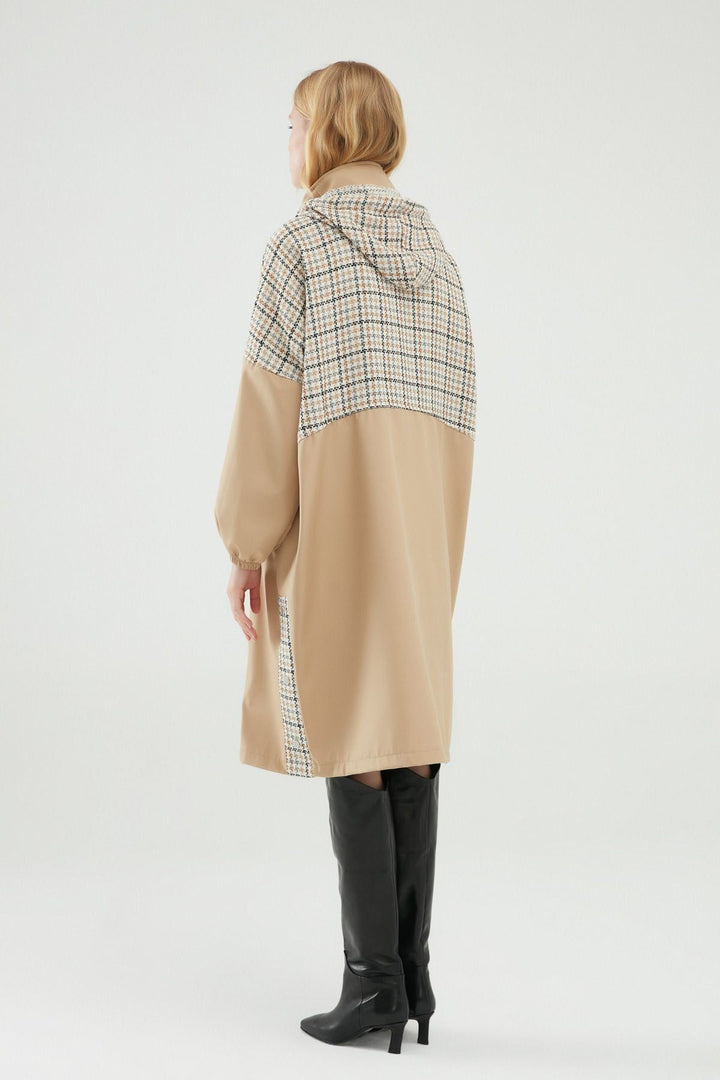 Garnish Oversize Trench Coat Beige
