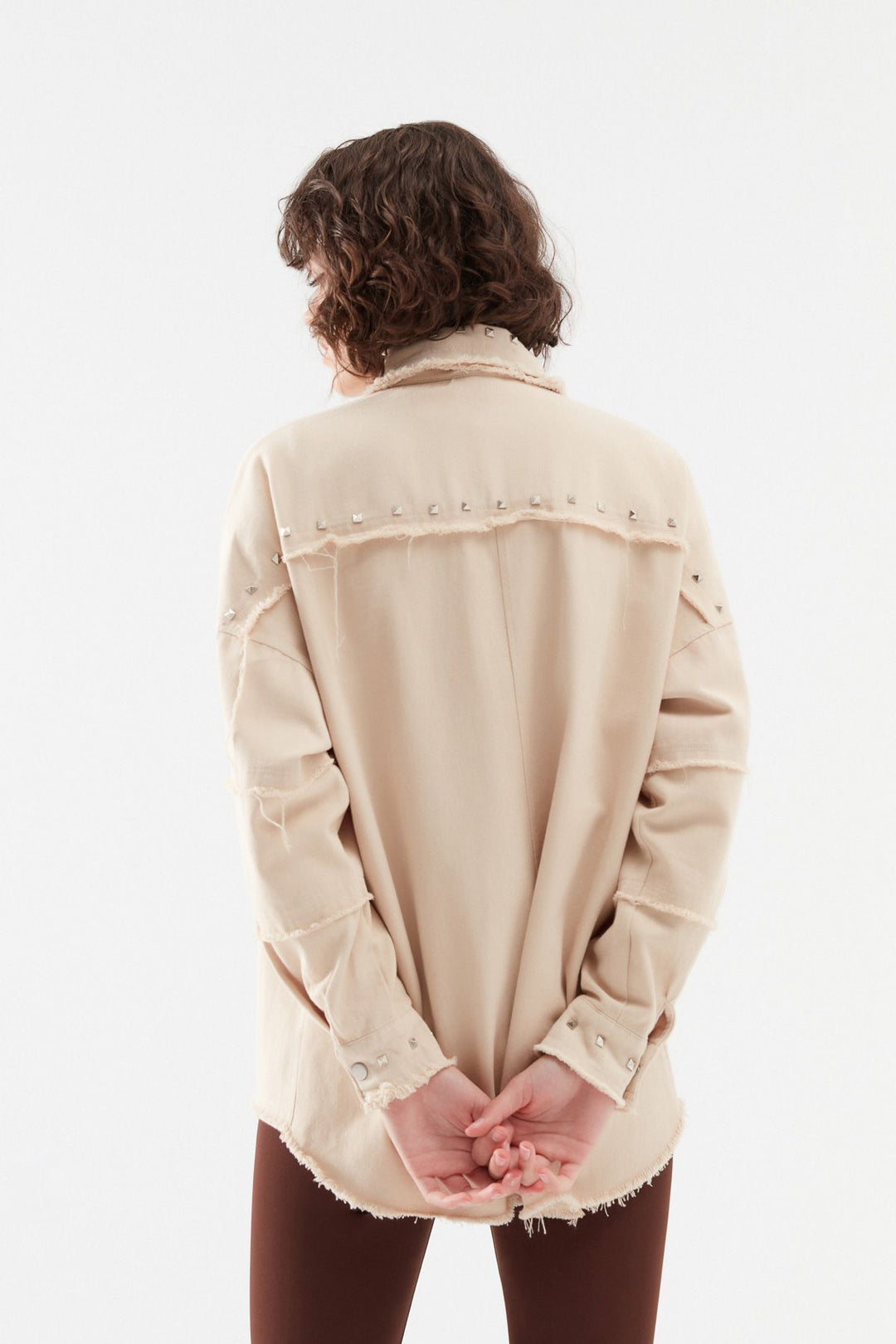 Gabardine Staple Shirt Stone