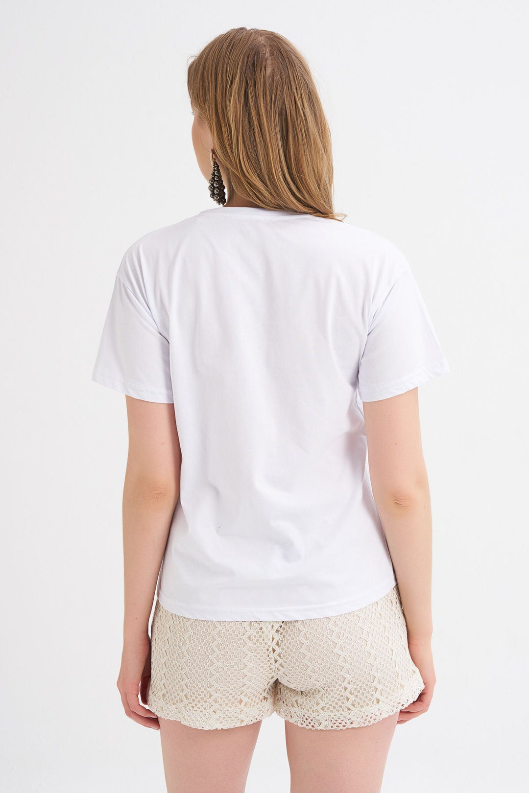 Baskılı Tişört Camel