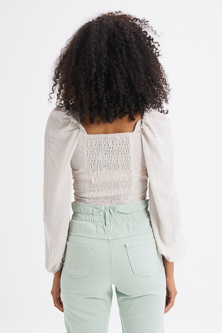 Beli Lastikli Mom Jean Mint