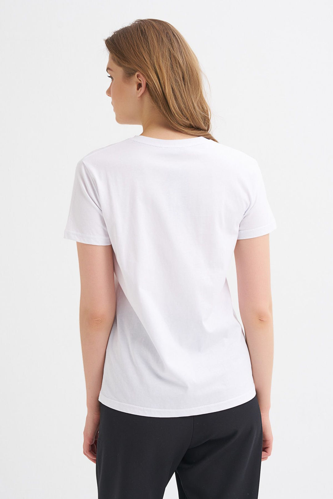 Baskılı Tişört Lila