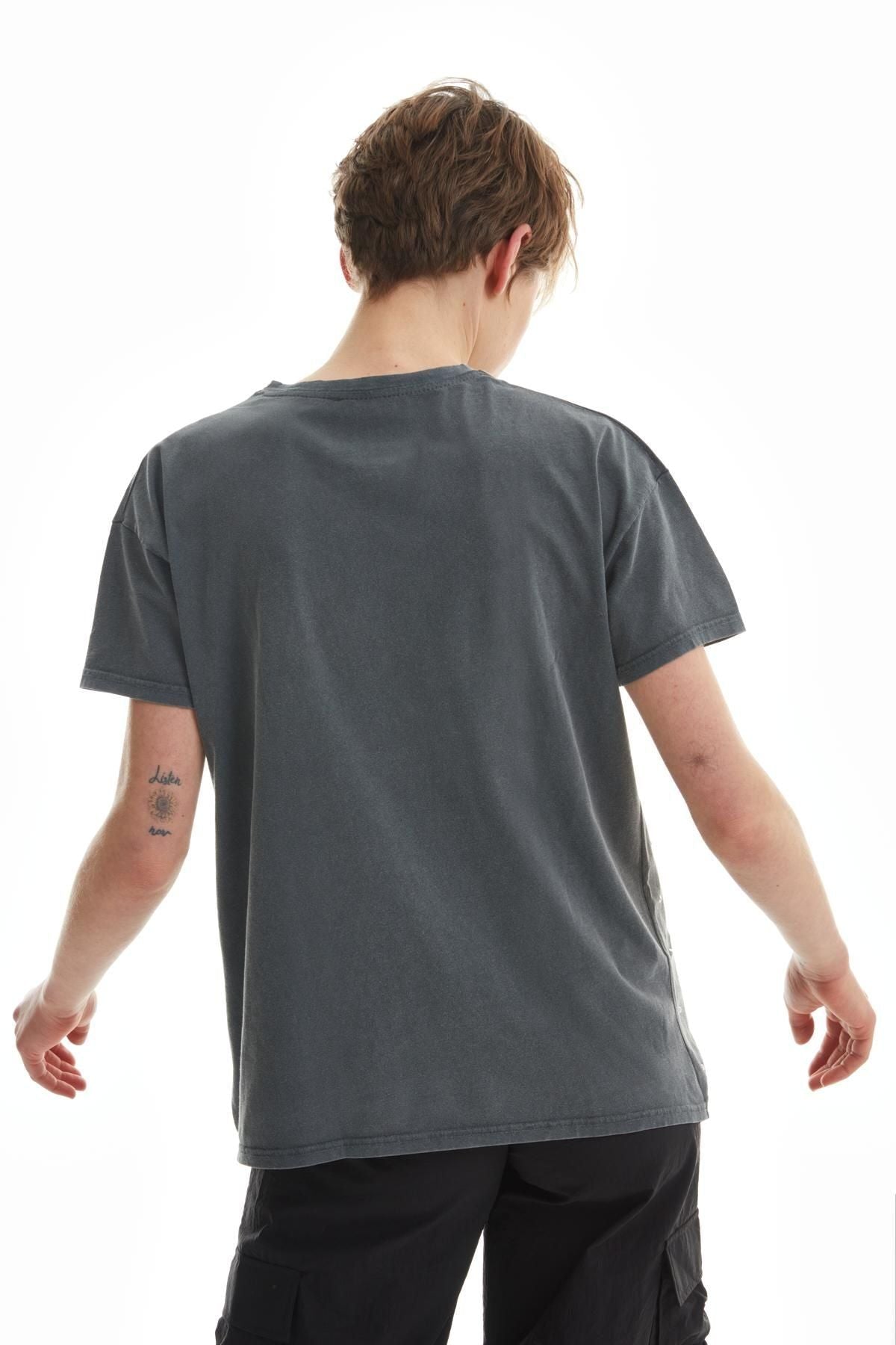 Trock Printed T-Shirt Anthracite