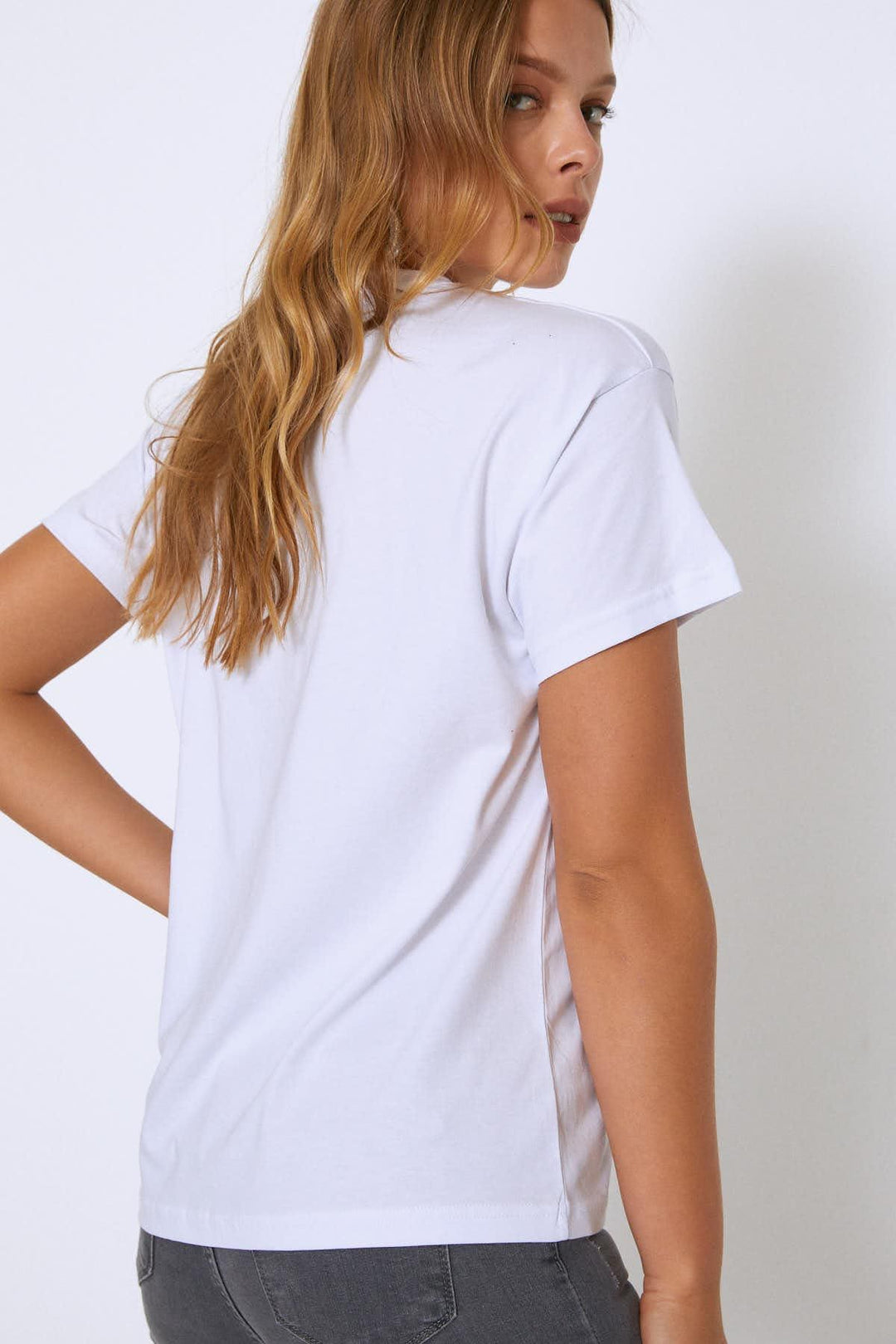 Printed T-Shirt Black