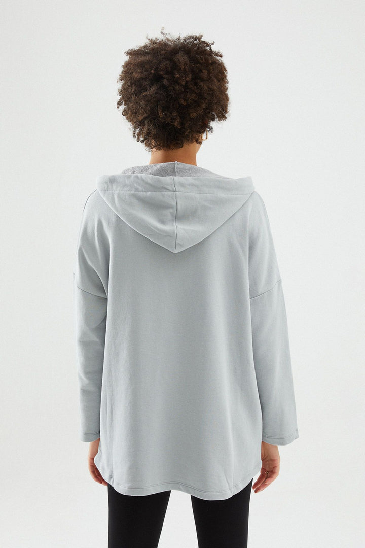 Hoodie Sweatshirt Gray
