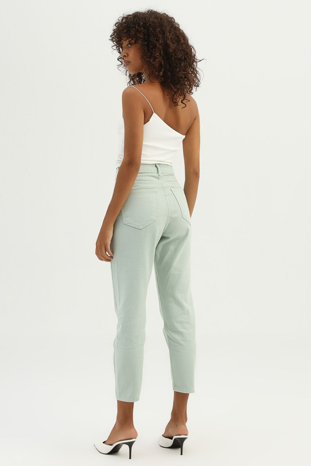 Gabardine Mom Jean New Mint