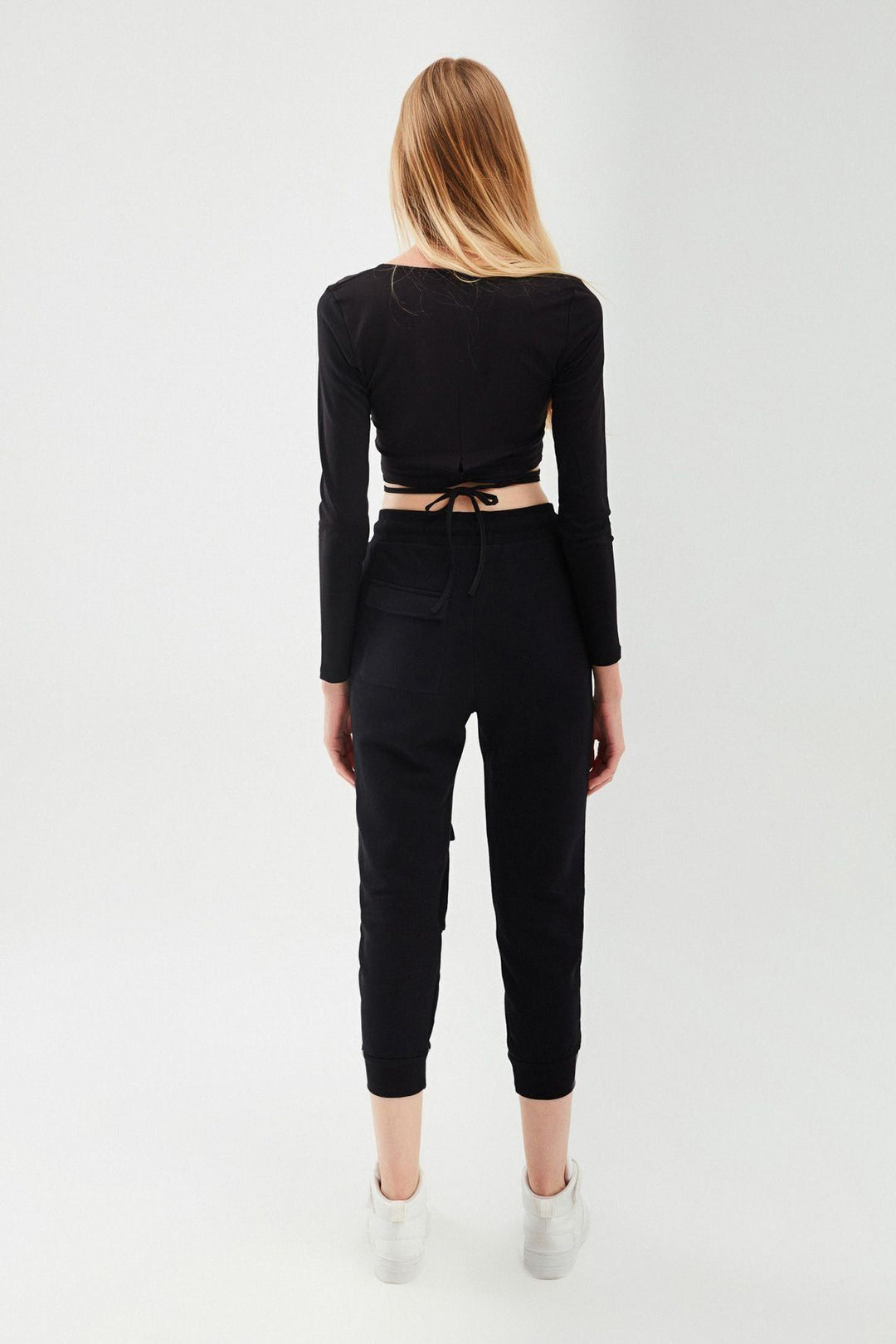 Pocket Jogger Tracksuit Black