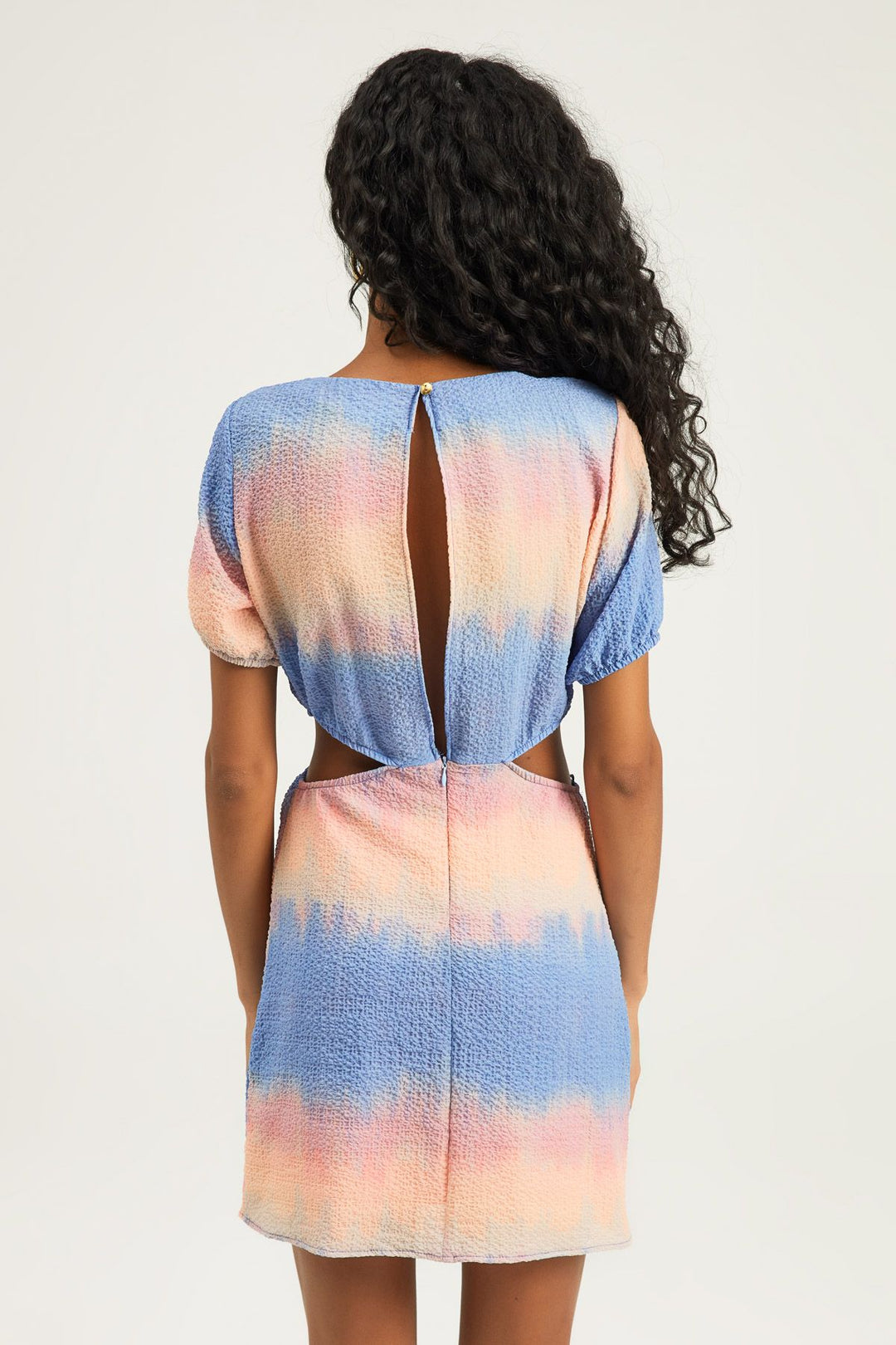 Cut Out Dress Indigo