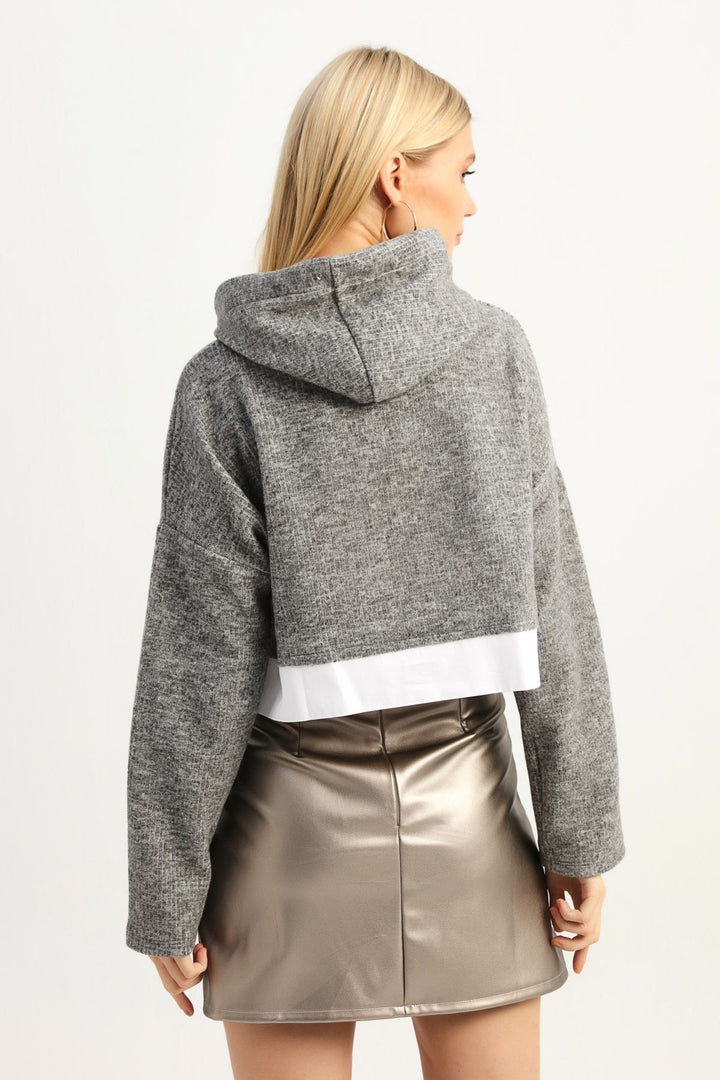 Hoodie Sweatshirt Gray