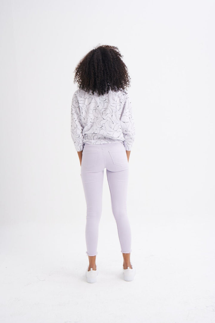 Cepli Skinny Pantolon Lila
